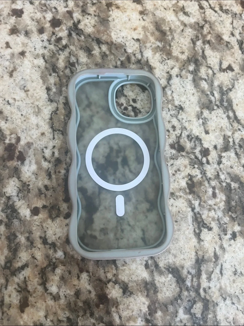 Grey Silicone MagSafe-Compatible iPhone 13, 14 Phone Case